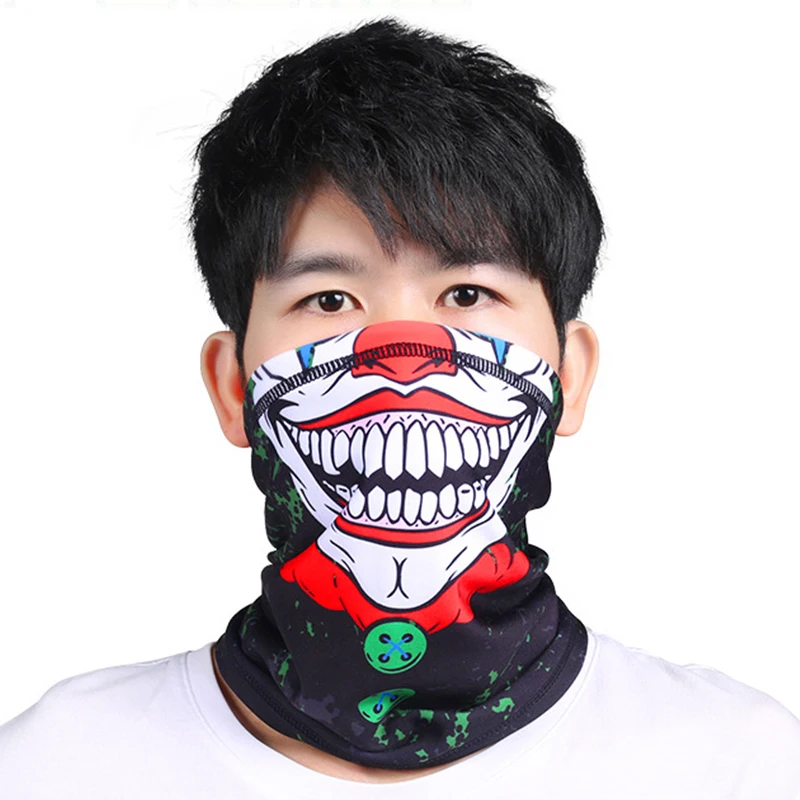 3D Neck Gaiter Warmer Winter Bandana Thermal Face Mask Cover Fleece Scarf Sports Cycling Skiing Hiking Biker Headscarf Men Women