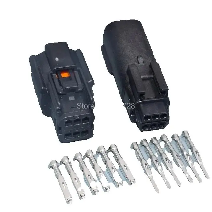 worldgolden 6 Pin 33472-0606 33482-0601 Auto Connector Bumper Light Fog Light Plug For Chevrolet Cadillac Ford Buick