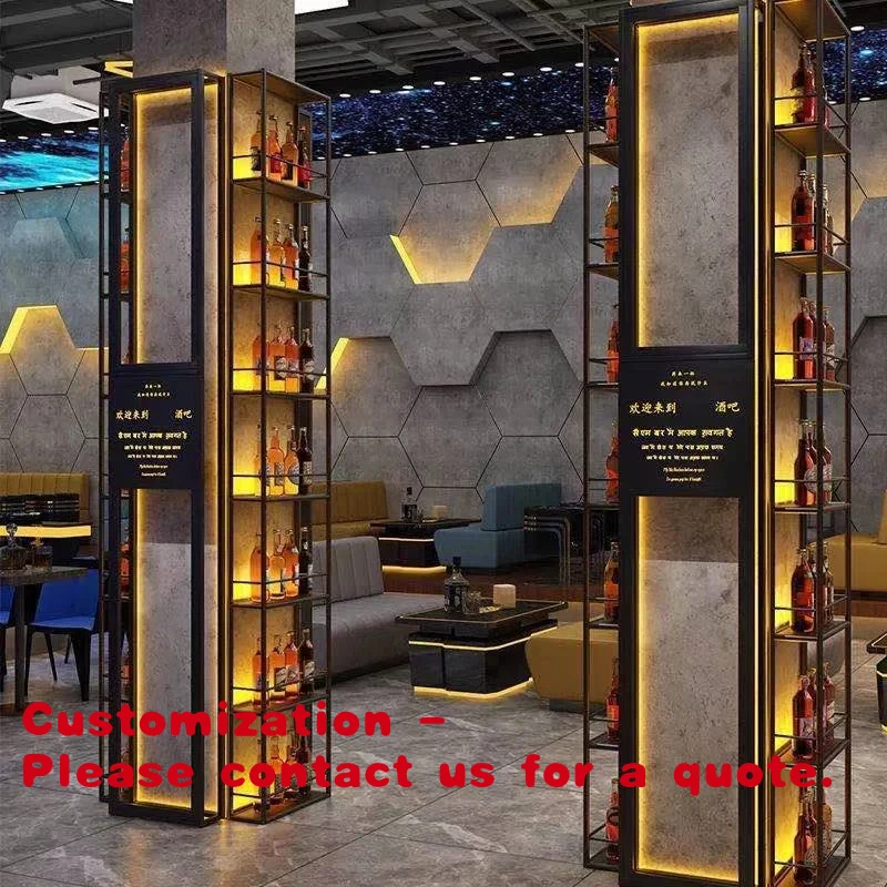 

Customize.Custom Black Metal Bottle Holder Storage Bar Wine Racks Display