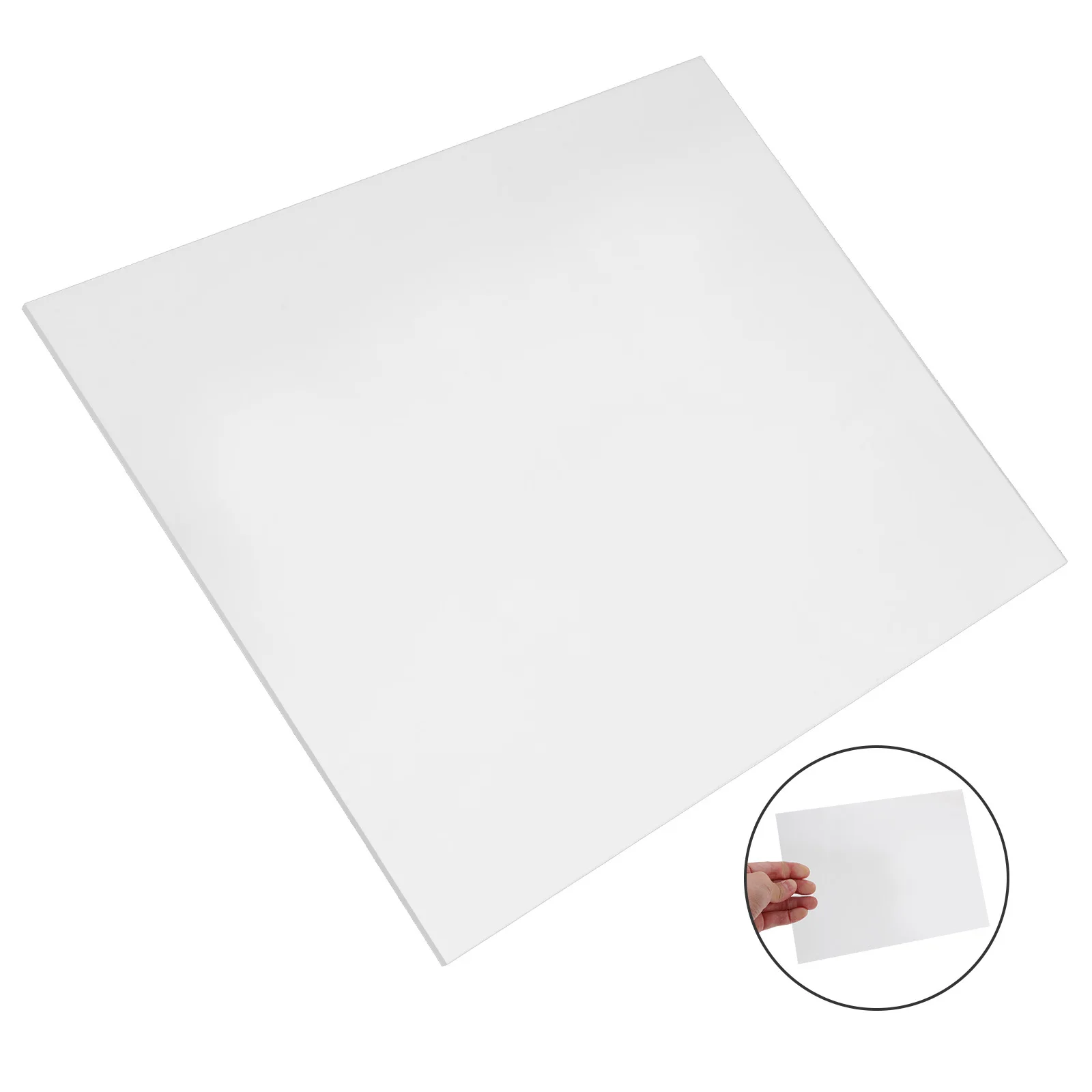 6Pcs Acrylic Writing Memo Boards Clear Transparent Note Boards for Office Home School Desktop Message Board Acrylic Memo Board