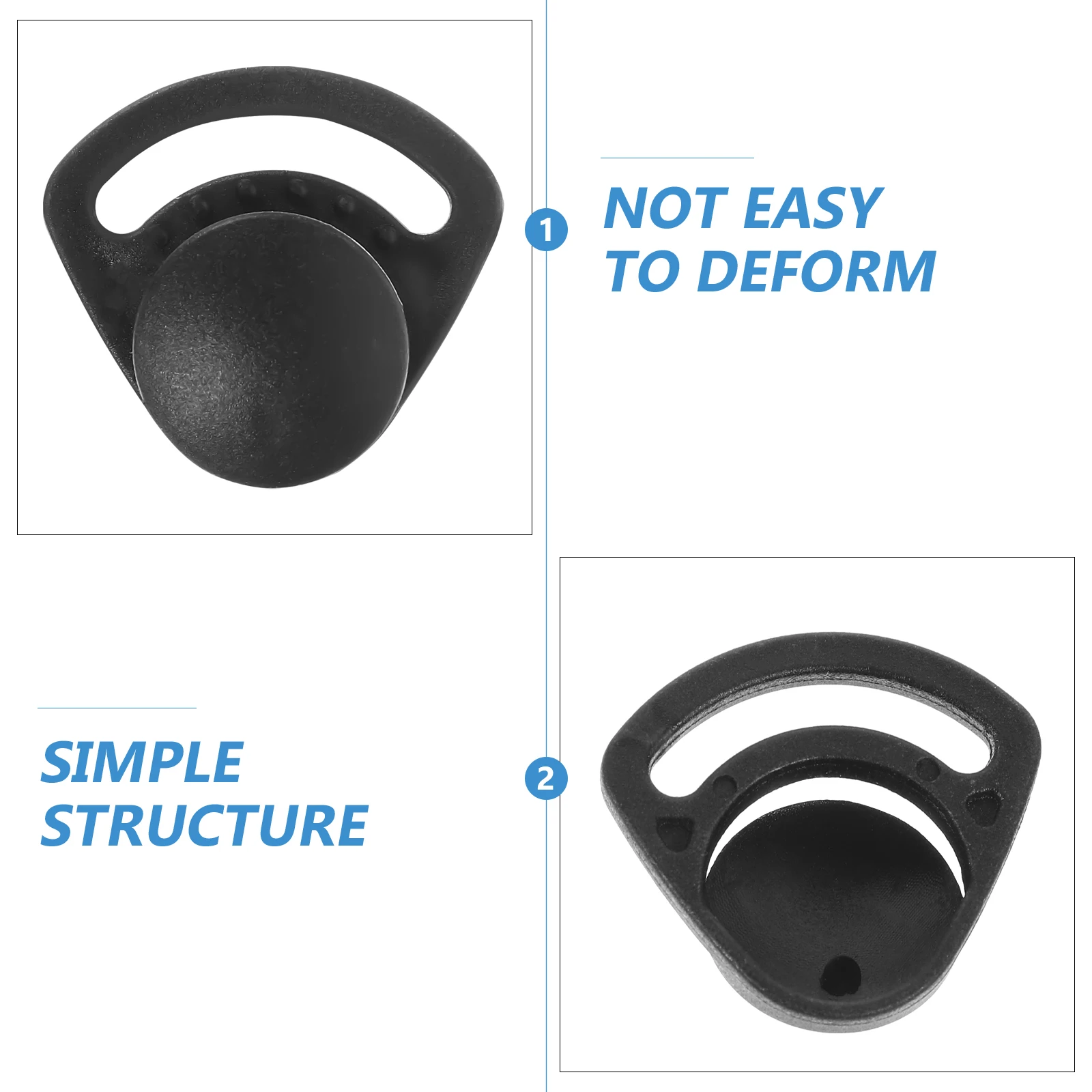 Buckles Hard Clamp Hat Chin Strap Replacement Construction Attachment Man