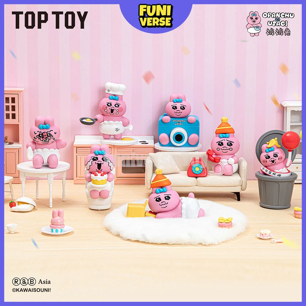 GENUIE TOPTOY Blind Box Opanchu Usagi Rabbit Unlucky Birthday Party Shop Serie Mysteriöse Box Sammlerstück Dekoration Geburtstagsgeschenke