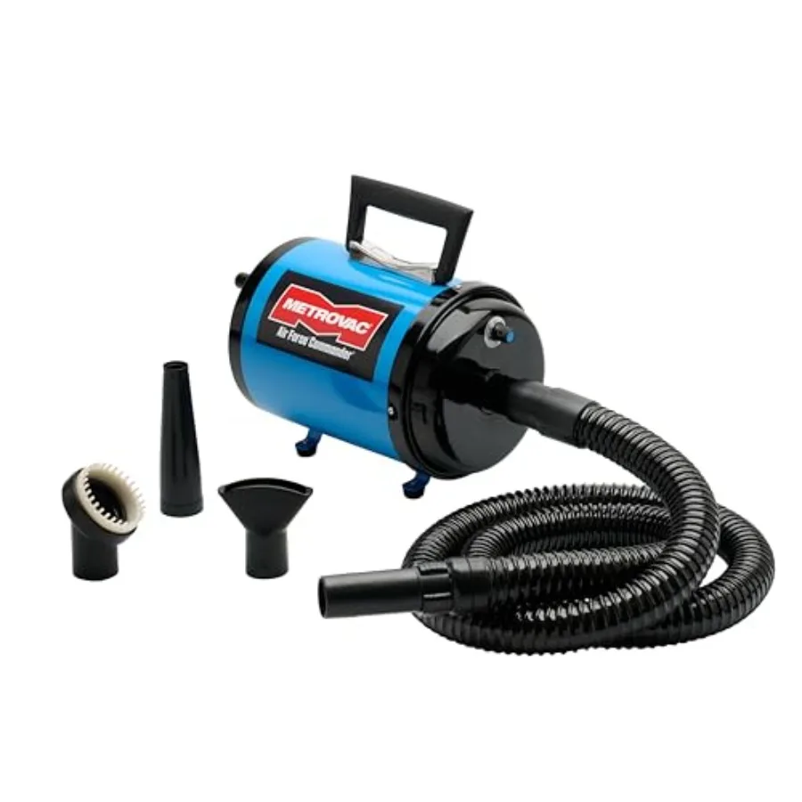 

AFTD-3V Air Force Commander Variable Speed Pet Grooming Dryer Blue High Velocity Dog Hair Blower 4.0 HP USA