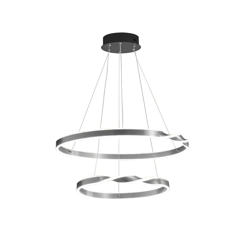 

New atmospheric modern minimalist creativity, Nordic light luxury living room headlights, dining room crystal chandeliers