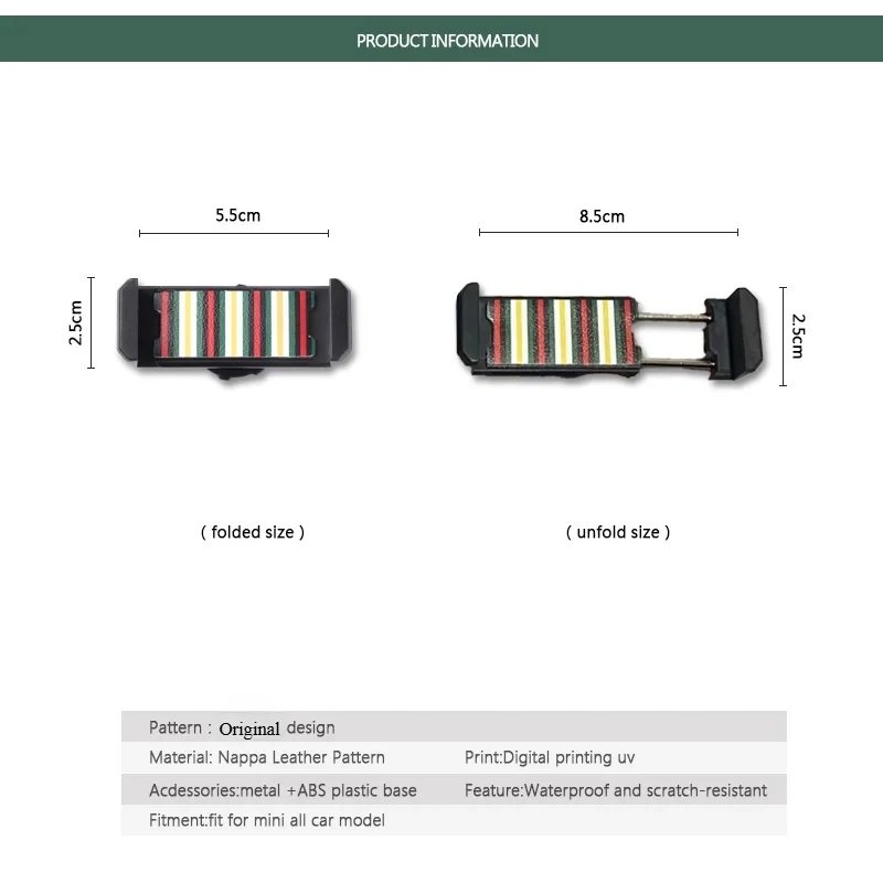 Universal For Mini R50 R52 R53 R55-R61 F54-F57 Clubman Countryman Car Phone Holder Air Vent Phone Mount Accessories