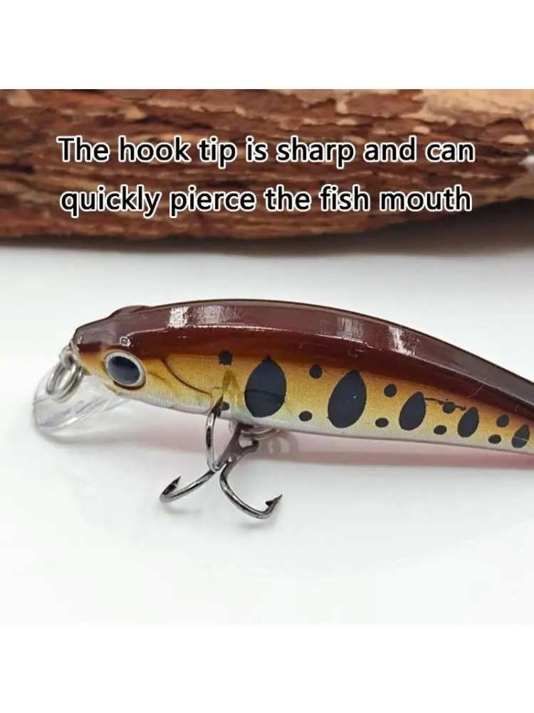 

50pcs Treble Hook Set Professional Barbed Fishing Hook Set High Carbon Steel Round Bend Hook for Lures Fishing Tackle