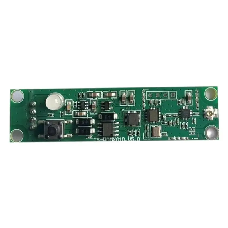 B14C For DMX512 2.4Ghz Wireless Transmitter Receiver 2 In 1 PCB Module Wireless PCB Board With Antenna For DMX Stage Light 1Pcs