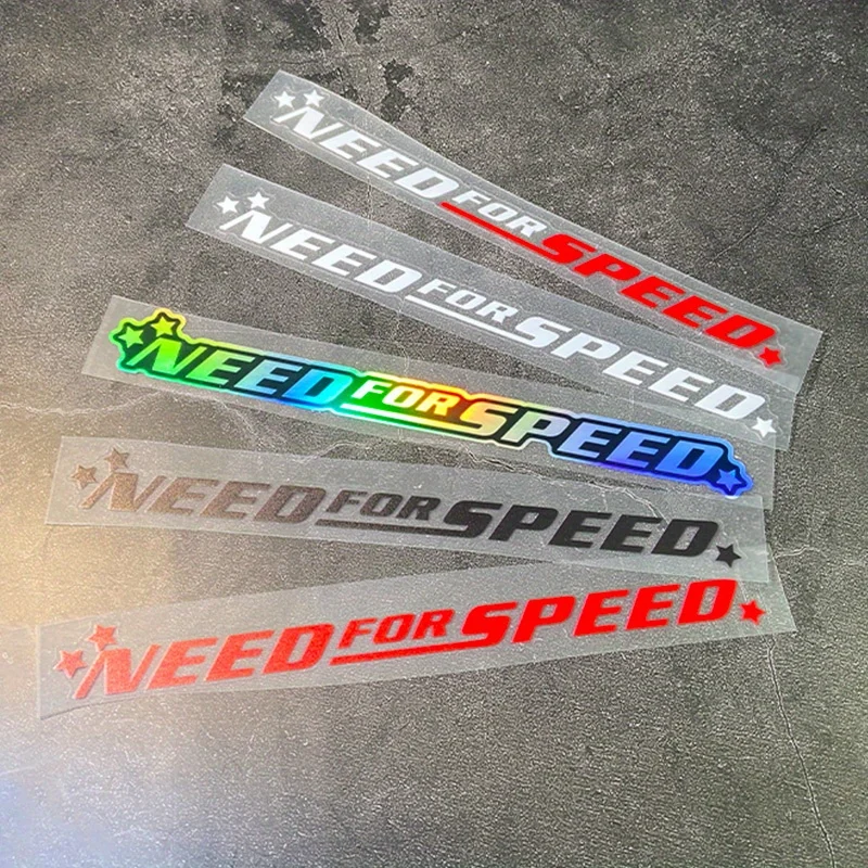 Racing Speed Star Decor Stickers Waterproof Self-Adhesive Vinyl Decals for Car Motorcycle Window Helmet Decor