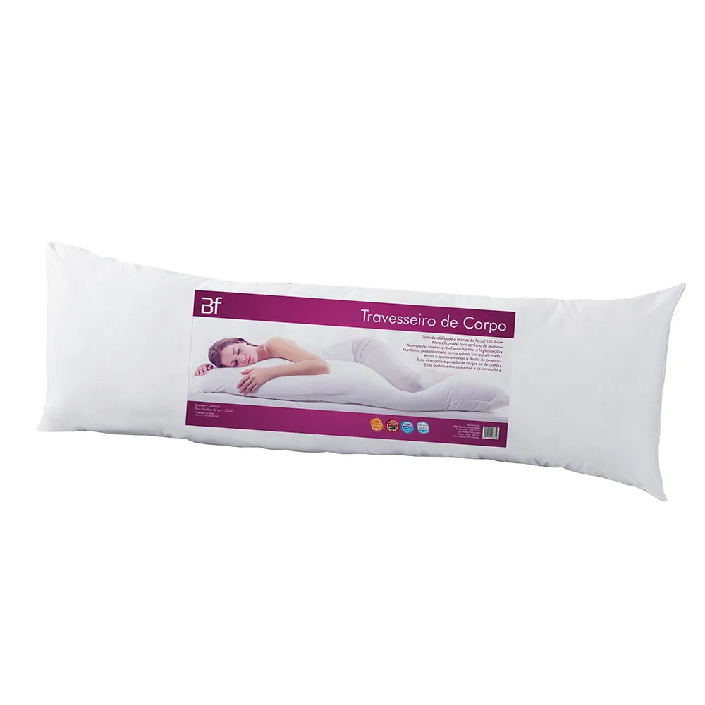 Body Pillow with Pillow Pillow 130x50cm BF Mattress