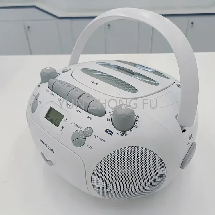 Radio Portable Boombox Cassette Cd Player Promotion CD/MP3/am Fm