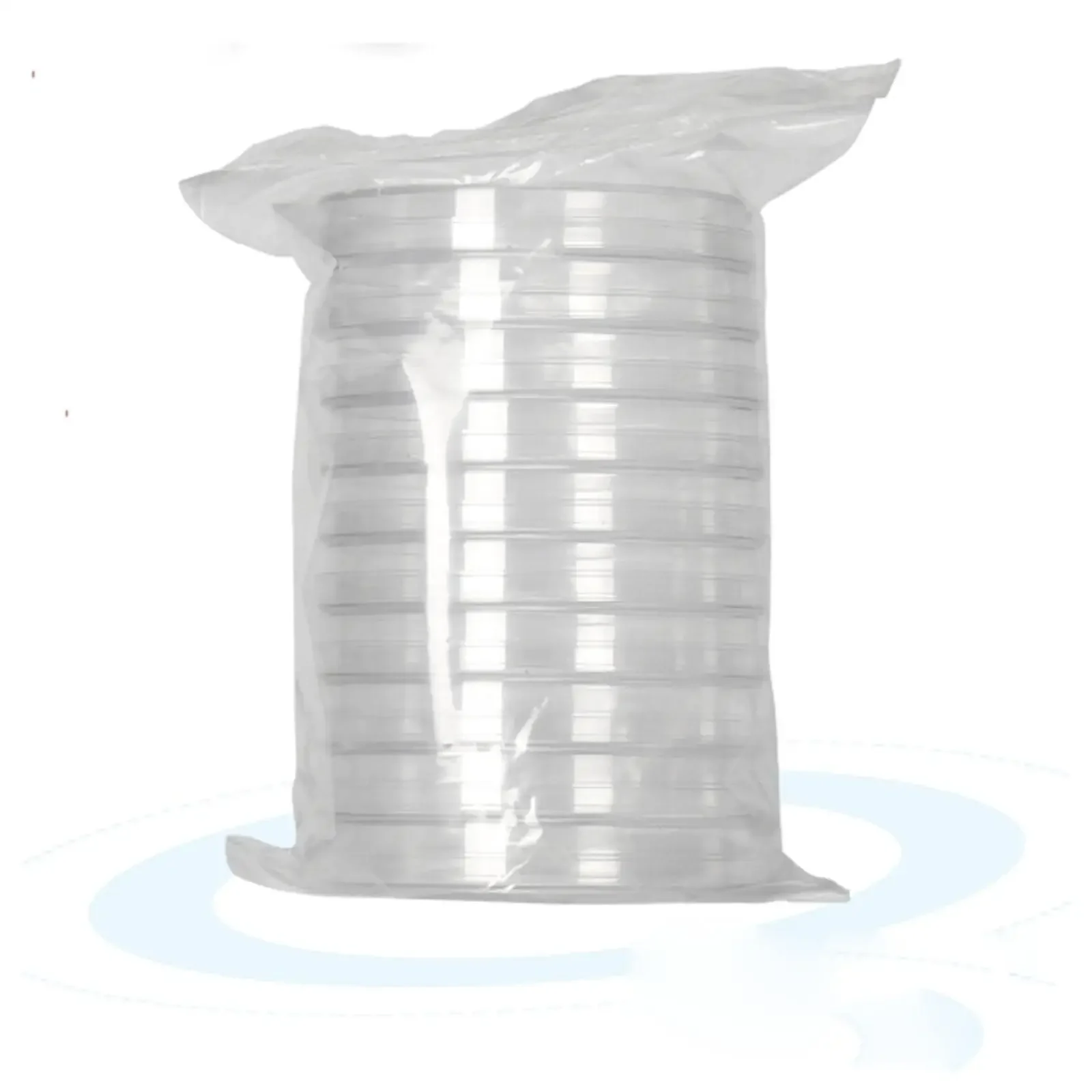 10pcs 35/60/70/90/100/120/150mm Polystyrene Petri Dish Sealed Culture Disposable