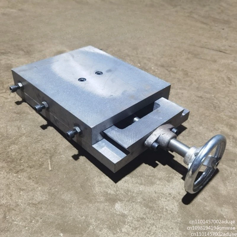 Suitable for Cast Iron Workbench Dovetail Groove Drag Plate Screw Guide Rod One-Way Slider Workbench Woodworking Machinery