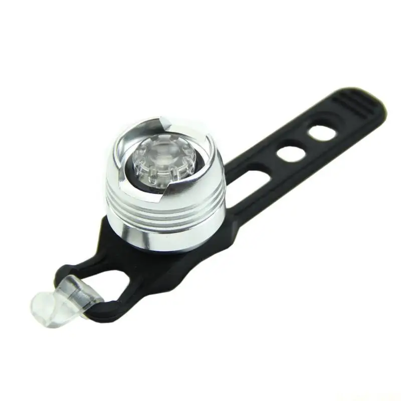 M5TC 1pc Bike Cycling Front Rear Tail Helmet Flash Light Safety Warning Lamp
