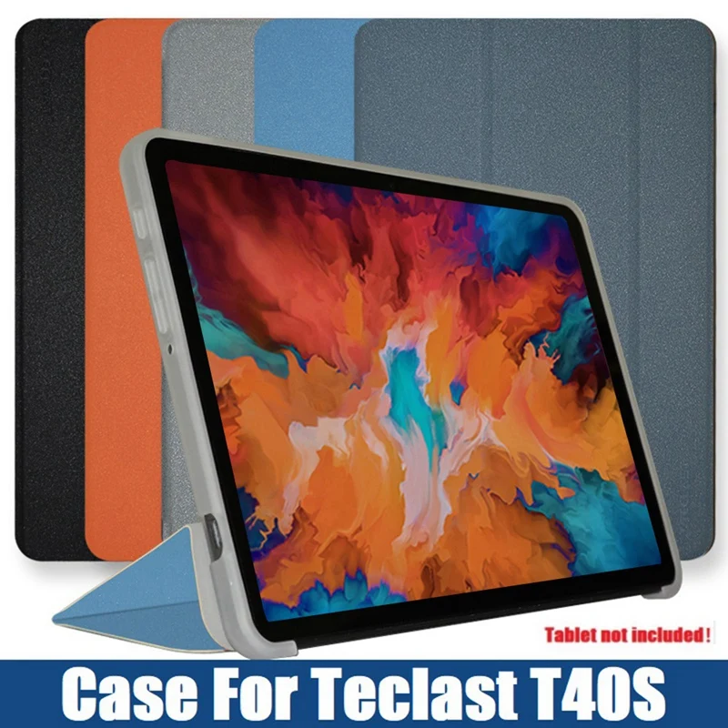 

PU Flip Cover Case For Teclast T40S 10.4 Inch Tablet Drop-Resistant Tablet Stand T40S Tablet Case Protective Case Parts (C)