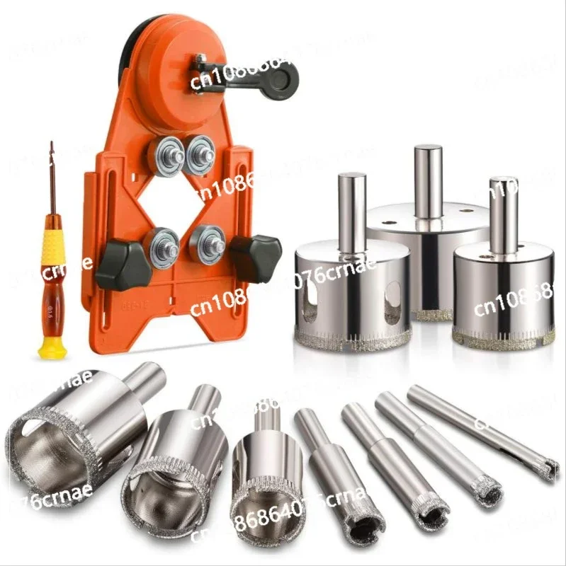 16 Piece Diamond Bit Hollow Drill Set Ceramic Tile Bottle Opener Ceramic Glass Ceramic Tile Porcelain Marble Hole Opener