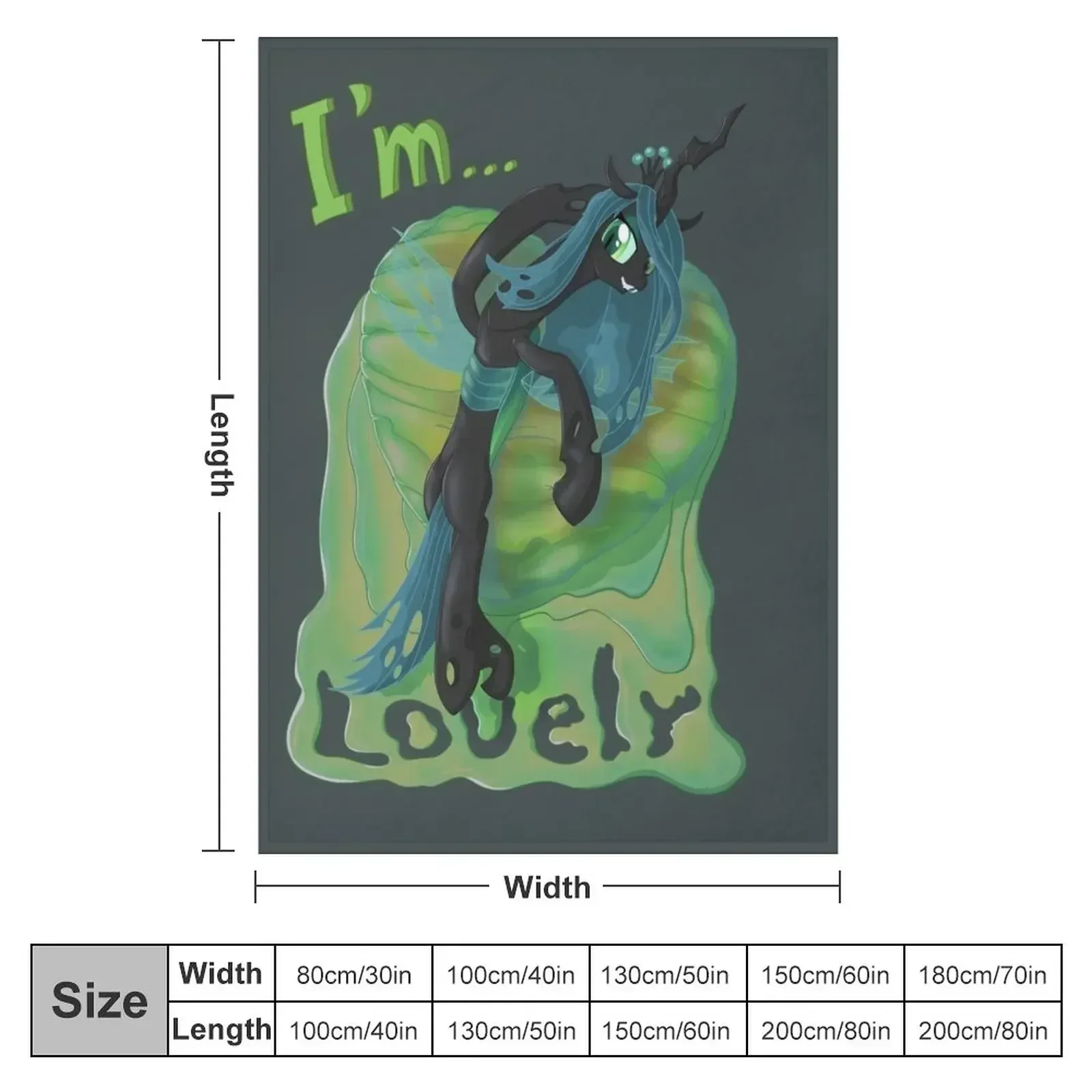 I'm... Chrysalis Throw Blanket valentine gift ideas Baby Blankets