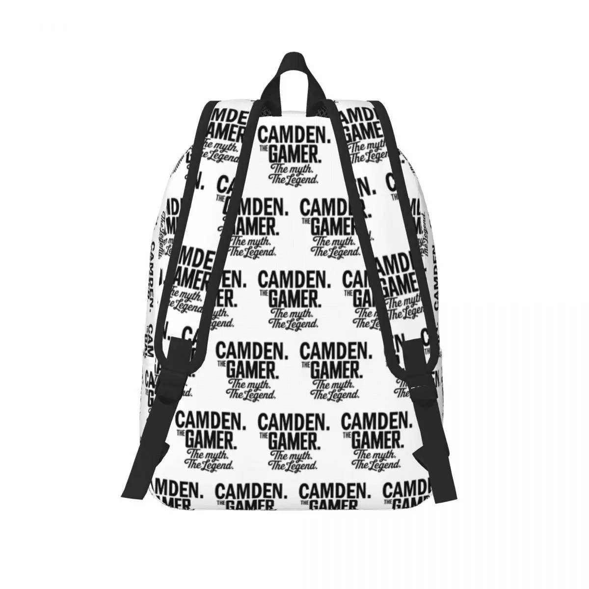 Camden The Gamer Student Backpack School Bag Hiking Travel Daypack for Boys Girls Fashion Bookbag Shoulder Bags