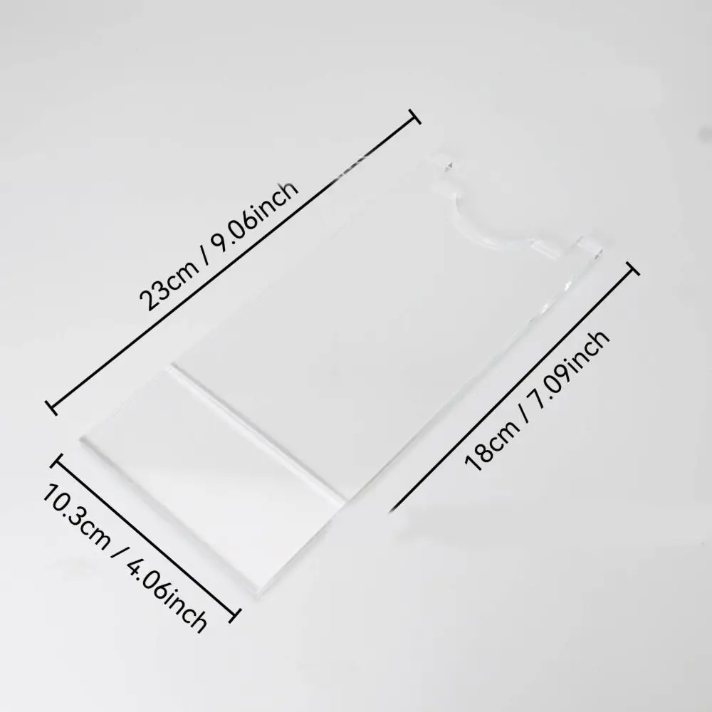 Nueva almohadilla de pared acrílica para muebles, protección para muebles, tapones deslizantes para sofá, espaciador Universal transparente para cabecera del hogar