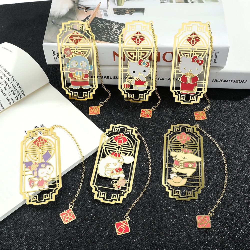 

Hello Kitty Metal Bookmark Cartoon Anime Bookmark Anime Fans Favorite Gift Great Birthday Gift Giving Gift