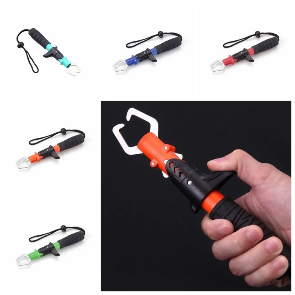 Stainless Steel Fish Grip Lip Clamp High Closure Strength Not Injuring Fish Fishing Gripper Portable Multi-function