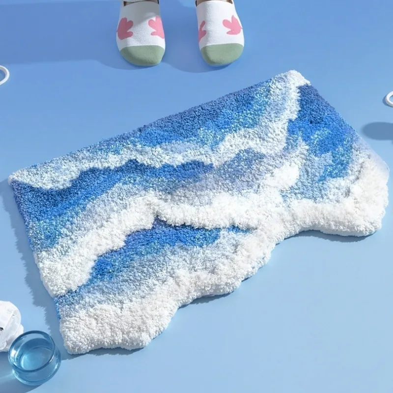 

Fresh Style Marine Carpet Dirt-resistant Wear-resistant Thickened Ins Style Floor Mat