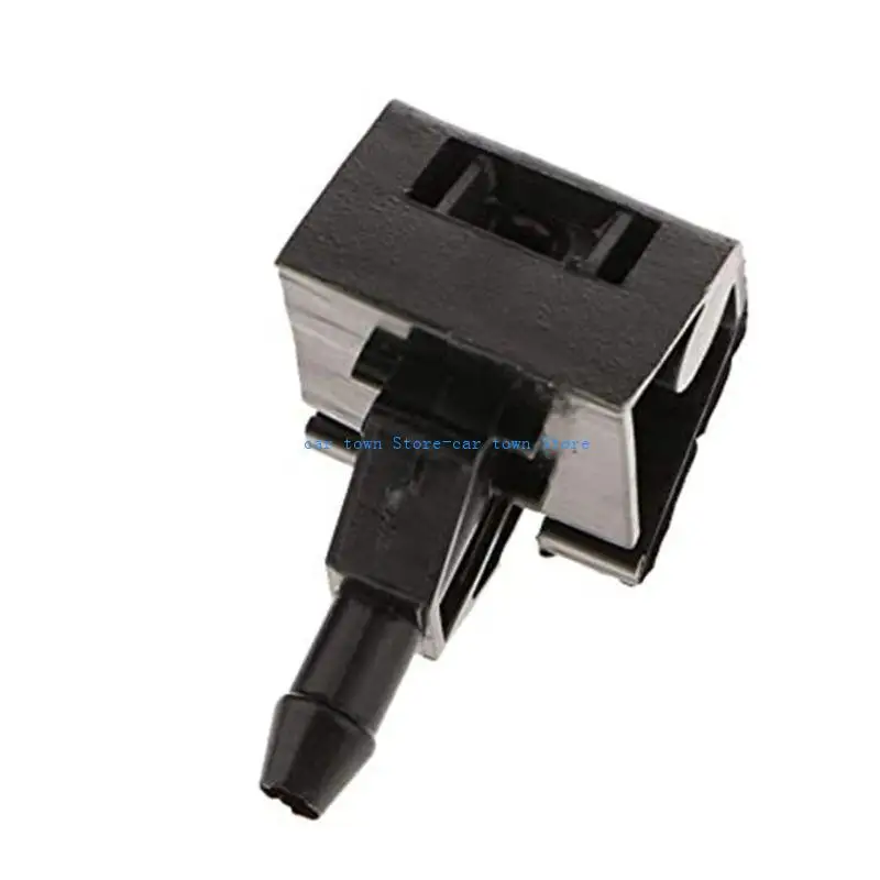 

RXJE 2x Car Front Windshield Sprinkler Hood Nozzle Washer Jet Hood Part Replacement for Nissan Qashqai 2008-2014