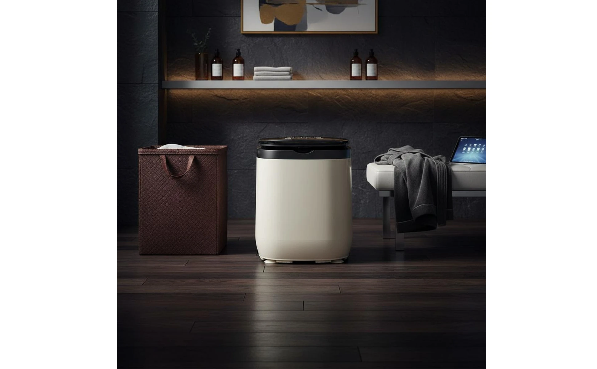 Mini Underwear Washing Machine Sterilization Automatic Wash and Dry Machine Sock Washer High Temperature Clean for Dormitory Mini Underwear Washing Machine Sterilization Automatic Wash and Dry Machine Sock Washer High Temperature Clean for Dormitory