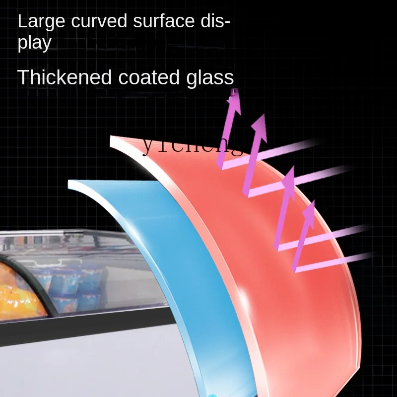 Холодильный шкаф ZC, Холодильный шкаф для мороженого, специальный холодильник для мороженого