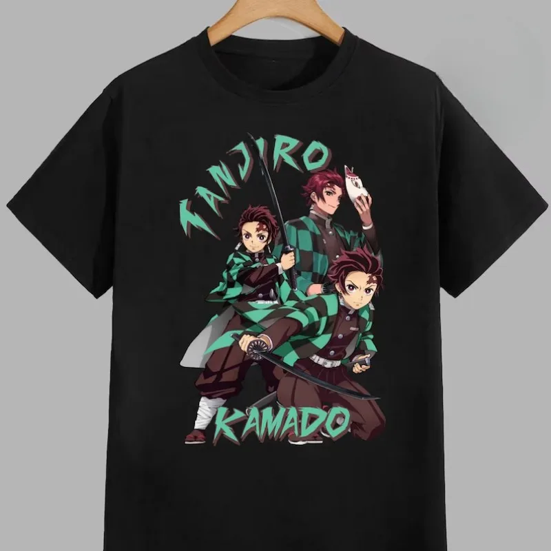 

Anime ‌‌‌‌Kamado Tanjiro Demon Slayer T Shirt Summer Cotton Men Women Tee Streetwear Casual Trendy Short Sleeve Couple Hip Hop
