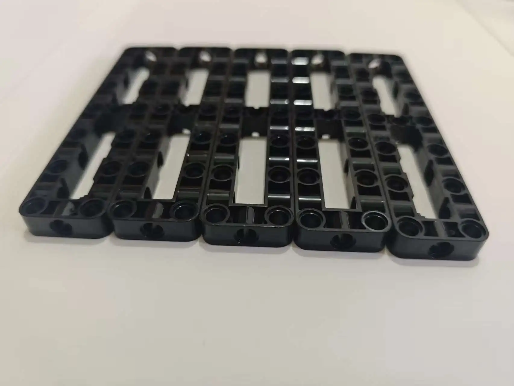 Blocs de construction MOC 4526, cadre de faisceau technique 3 × 13 avec 1 traverse centrale, 2 pièces de jouets ouvertes et épaisses, puzzle cadeaux, 5 pièces