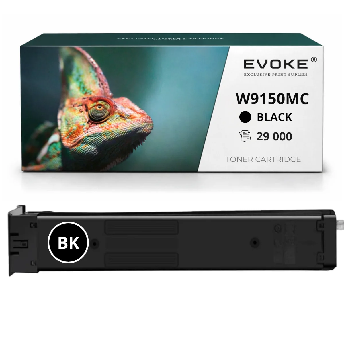 Evoke Compatibele Toner voor Hp W9150Mc W9150Bk W-9150Mc W-9150Bk Zwart 29000 Pagina's Colorlaserjetmanaged E78630Z E78635Dn