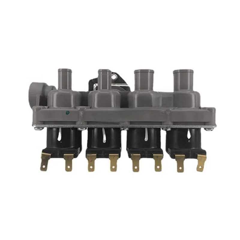 ABGR-válvula de entrada de agua solenoide de cuatro vías para lavadora de tambor Fcf-22-B10/12 accesorios para lavadora