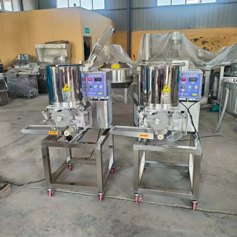 Automatic Burger Patty Forming Machine 2100pcs/h 304 Stainless Steel Multifunctional Nugget Cutlet Maker Custom