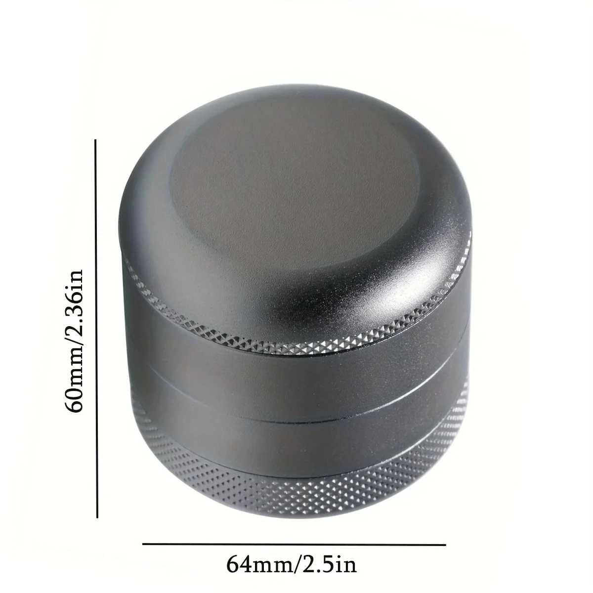 1pc Manual 2.5-inch Four Layer Grinder for Kitchen Spice Grinding,the Best Gift for a Father, Wife, or Husband