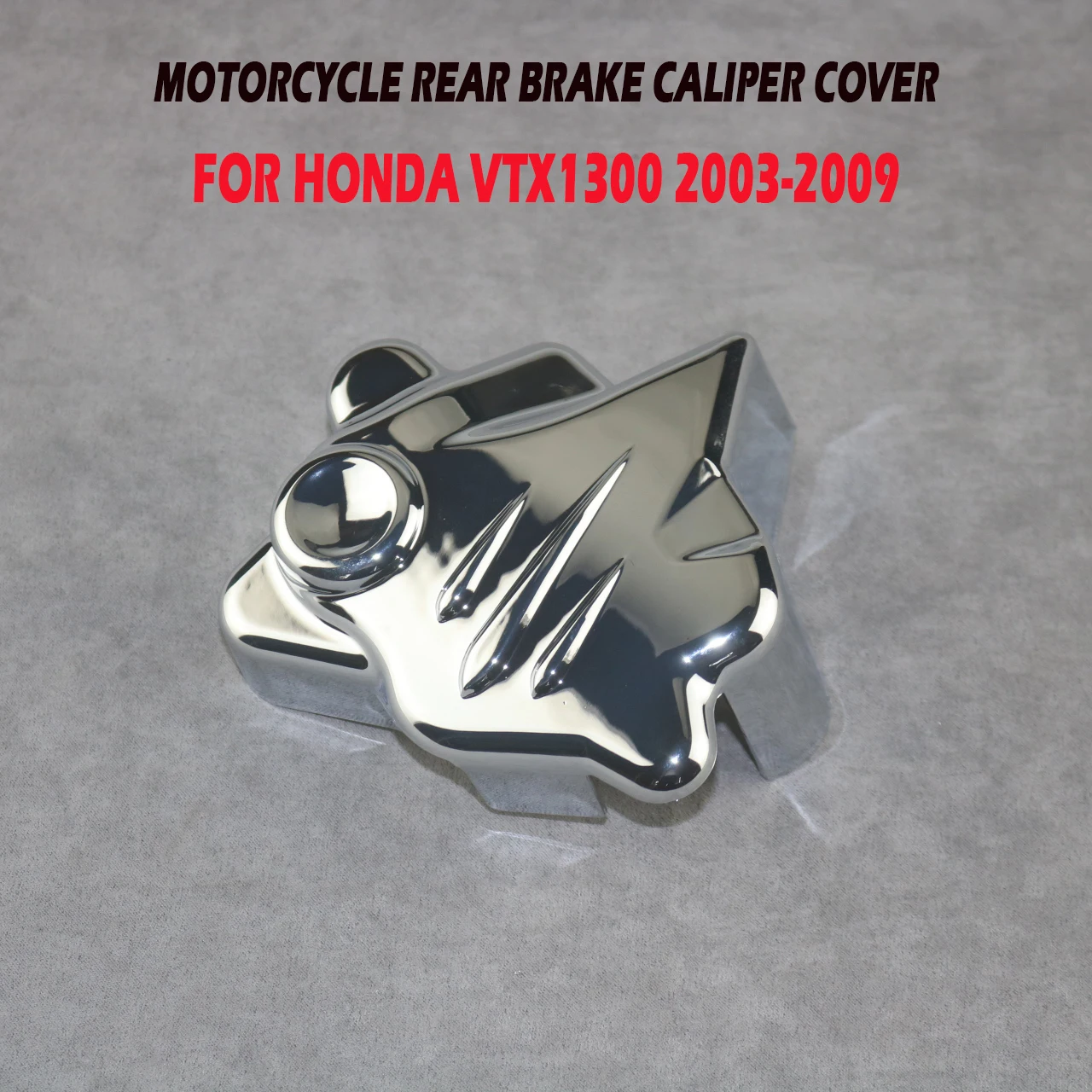 

Motorcycle Rear Brake Caliper Cover Chrome ABS For Honda VTX1300C/R/T/S 2003 2004 2005 2006 2007 2008 2009