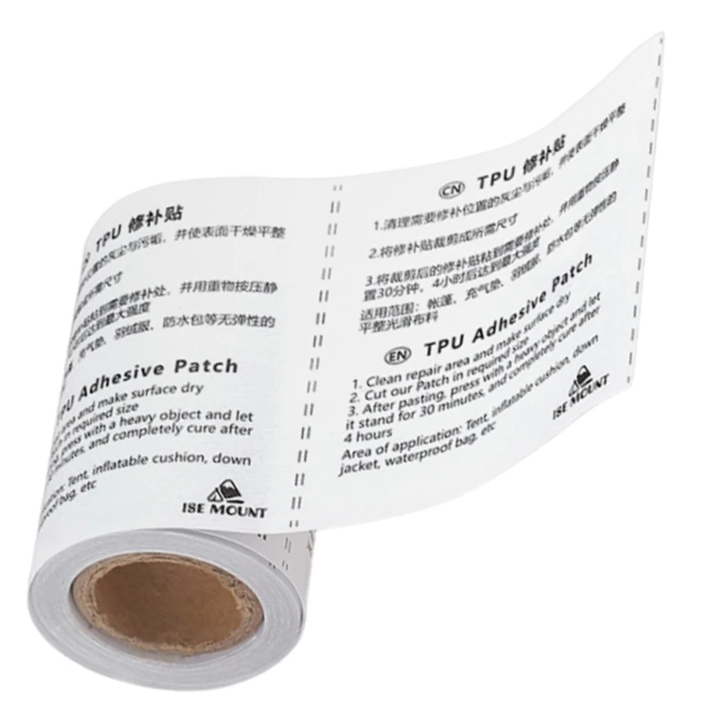 TPU Repair Tape, TPU Sticker Clear Repair Patches Tape for Repairing Tent Repair, Garden Entertainment