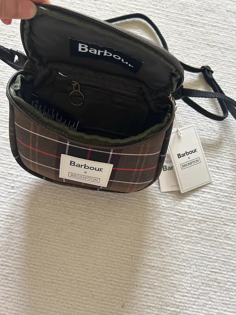 

Barbour × Barbour joint bag British retro style Barbour front bag bicycle bag crossbody bag