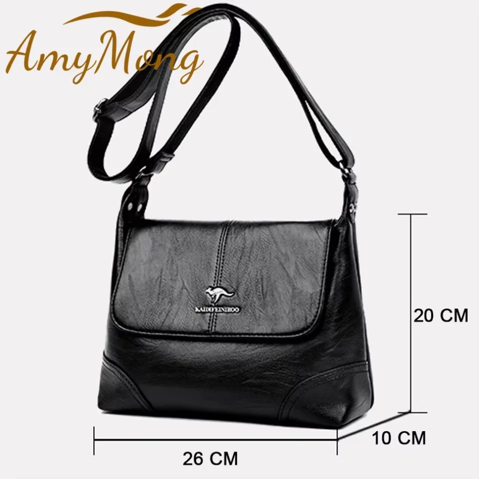 Super Quality Leather Luxury Designer Shoulder Bags Purses Women Classic Tote Bag Female Messenger Waterproof Crossbody Sac