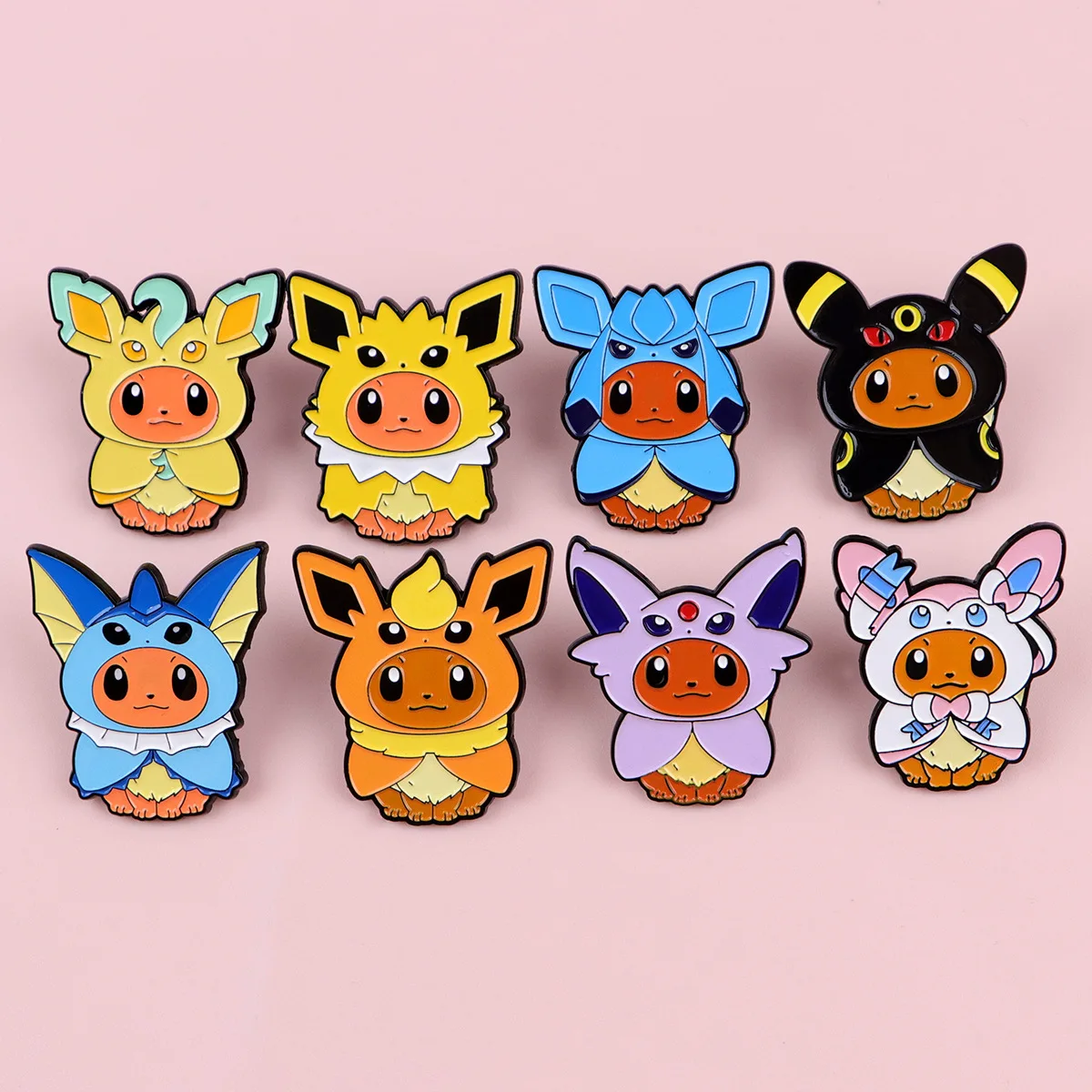 Kawaii Pokemon Anime Eevee Cos Vaporeon Boy Travel Bag Accessories Ins Eevee Cos Umbreon Sylveon Girl Backpack Accessories