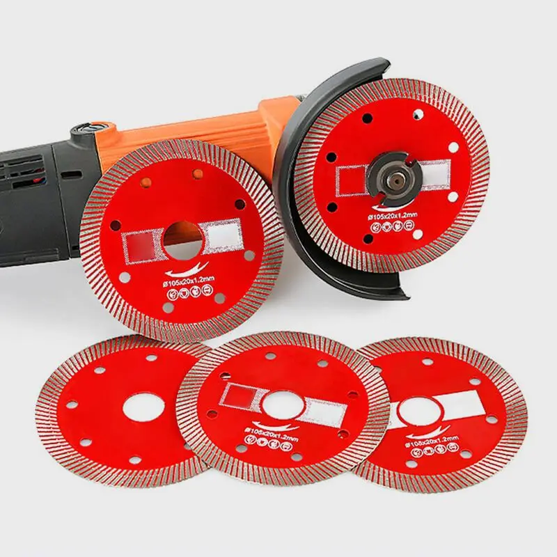 Ultra-fine Corrugated Tile Cutting Discs Master For Stone Porcelain Tile Ceramic Dry Wet Cutting Saw Blade Diamond Cutting Disc