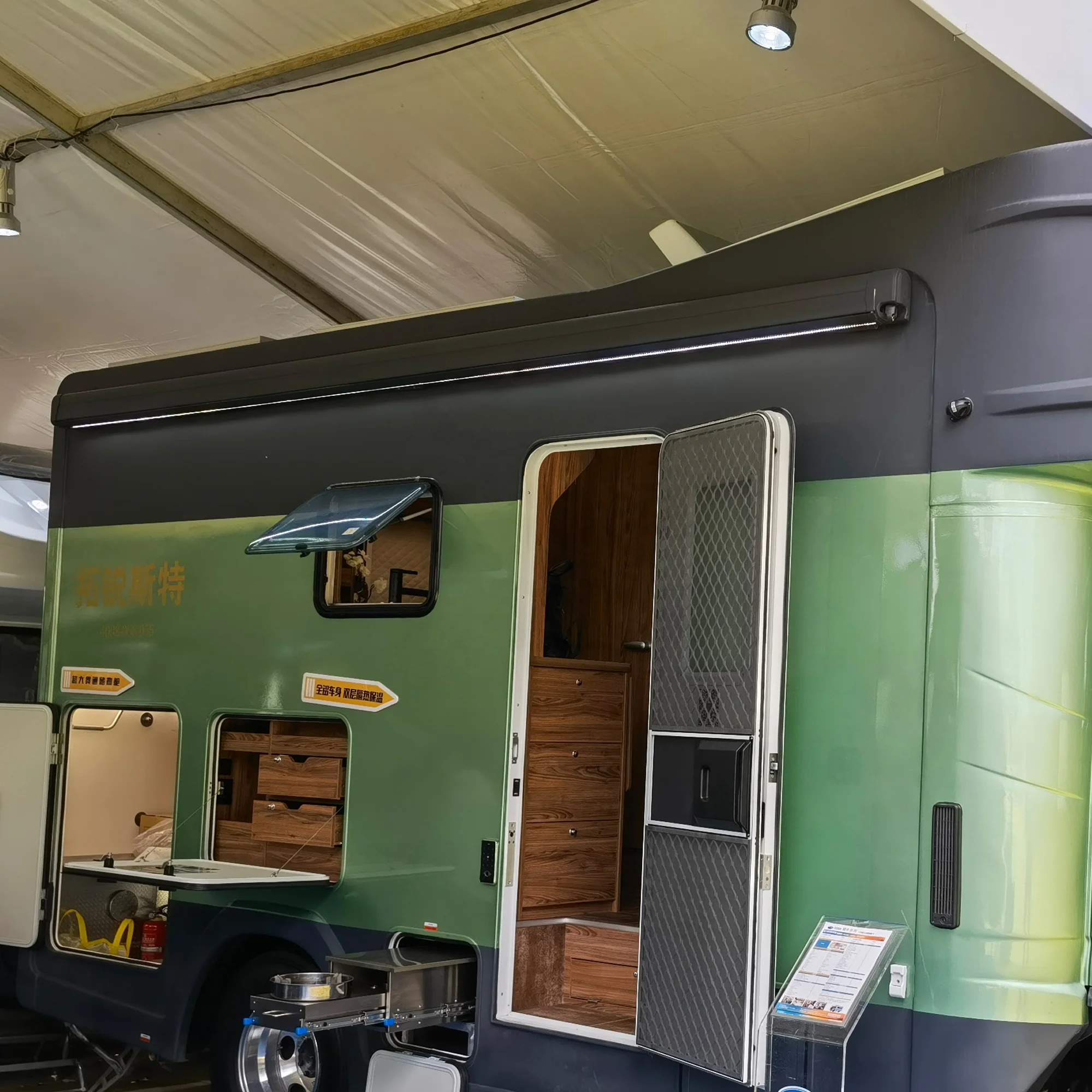 Tenda da campeggio per camper con parasole durevole S27