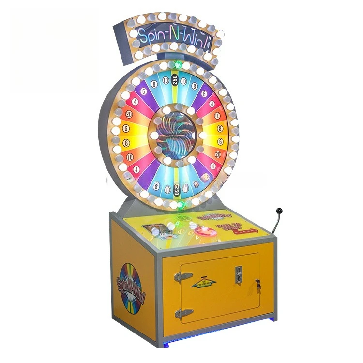 Super Big Wheel Voucher  Game Machine|coin Operated Amusement Park Carnival Mall Game
