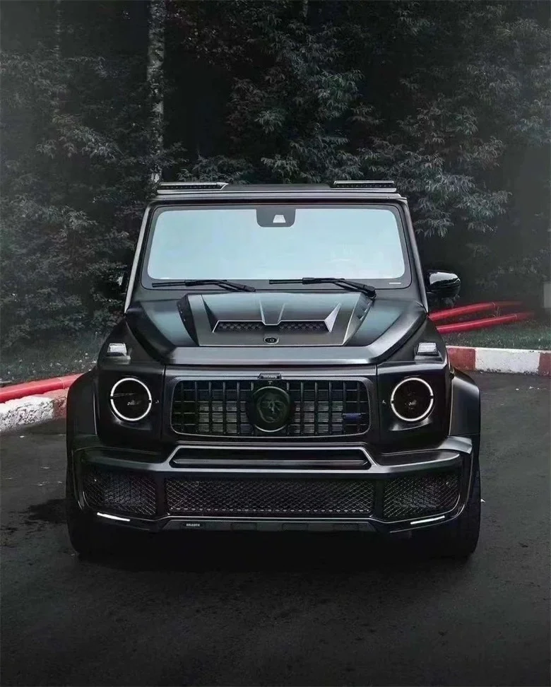 Widebody W464 W463 G63 Dry Carbon Fiber for Brbu Rocket G900 Style Bodykit for - G-Class W464 G63 G500 G550 G800