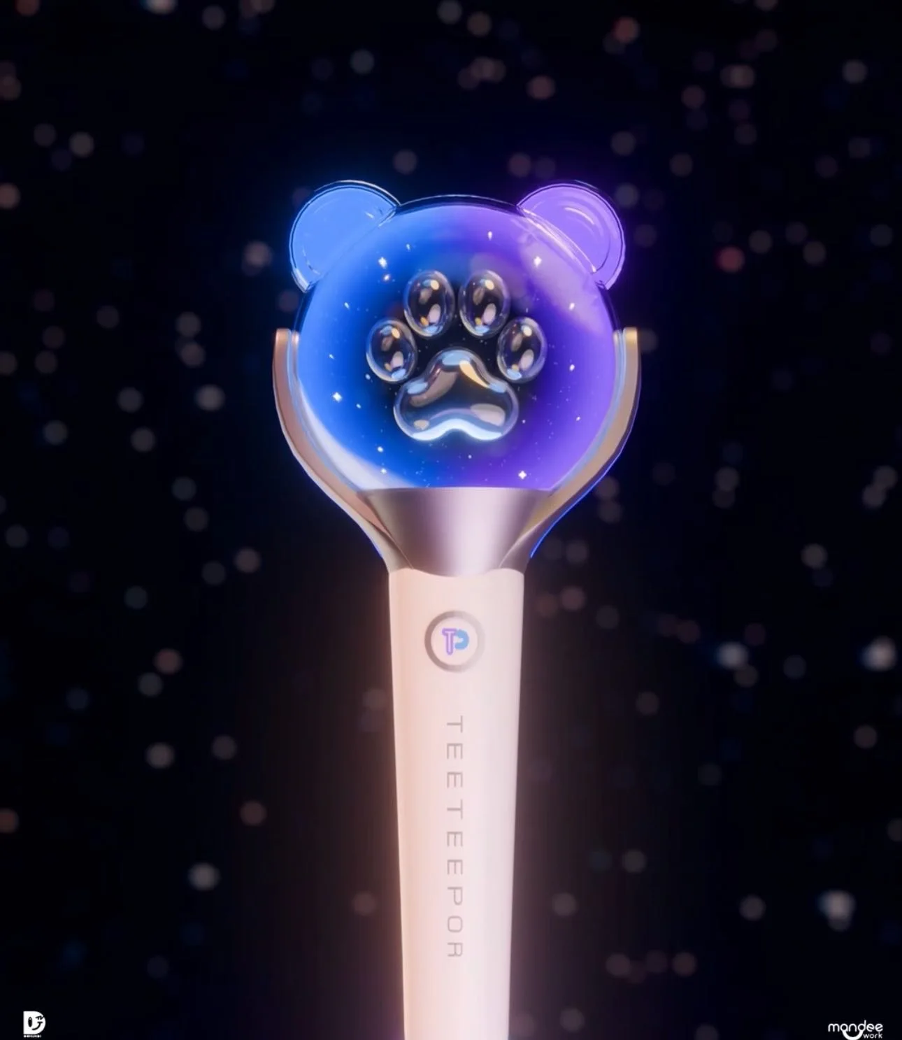 (Pre-sale)Official Thai Star Porteetee Teeteepor Thai TV Your Sky Drama Light Stick Lightstick