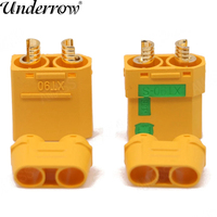 1 / 2 / 5 Pair Amass XT90S XT90-S Anti Spark Male Female Bullet Connector For RC Lipo Battery DIY FPV Quadcopter Brushless Motor
