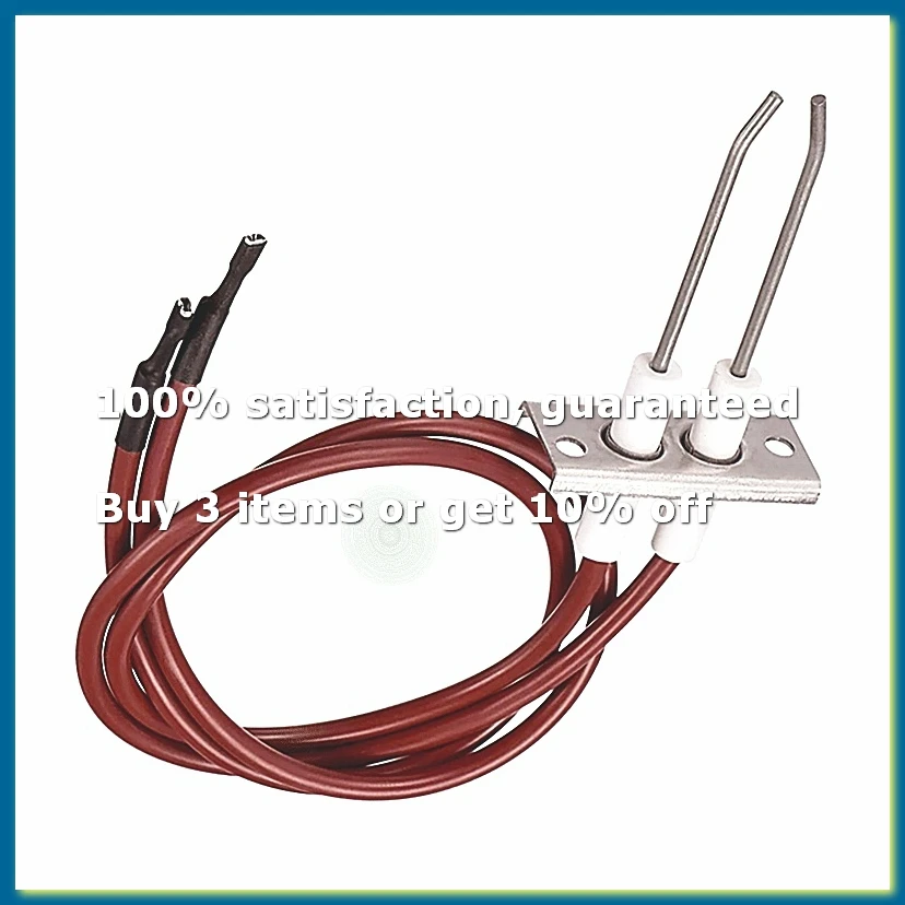 Catering Gas Stove Double Ignition Electrode High Voltage Spark Igniter Needle Wire Pin Pulse Length 450mm Kitchen Tool-A26I