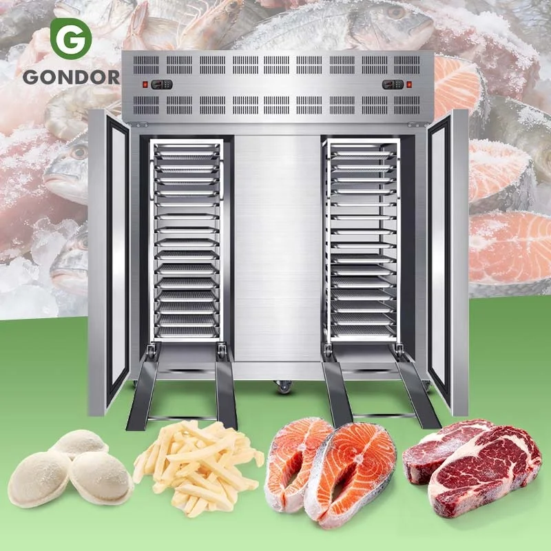 Congeladores Verticales, Congelador Vertical Iqf, Máquina de Congelación Rápida por Impacto para Pescado, Enfriador, en Venta