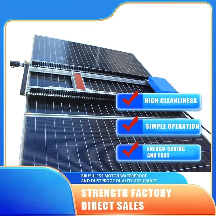 Solar Cleaning Robot Mobile App Control Automatic Cleaning Machine Photovoltaic Panels Equipment for Solar Power Station