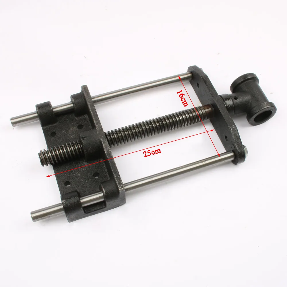 Carpintaria Vise Desk Clamp as Hastes Guia Artesanal Faça Você Mesmo 136 mm