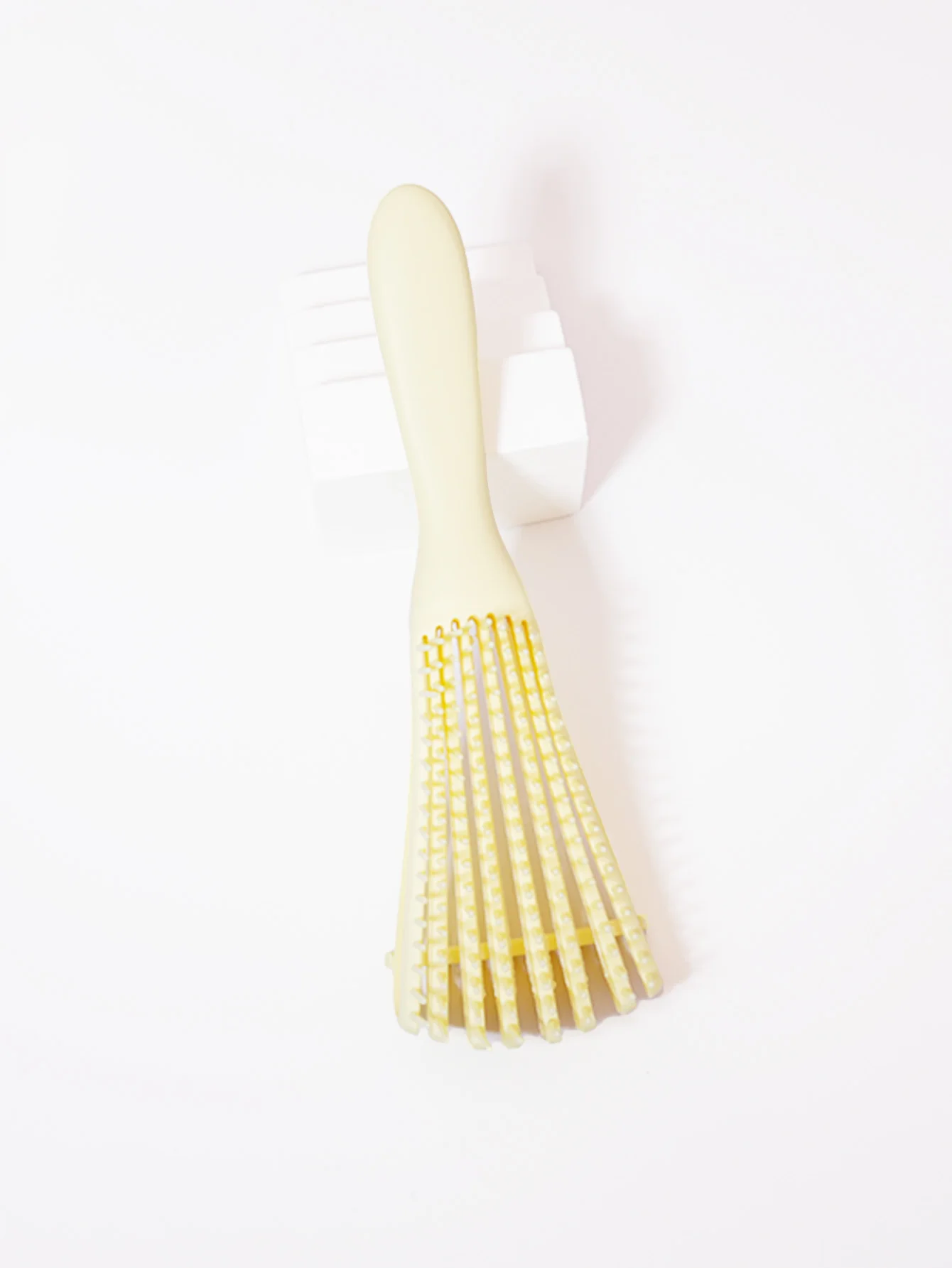 Exfoliating brush, suitable for curly and rough hair, adjustable tooth pitch, suitable for dry and wet hair